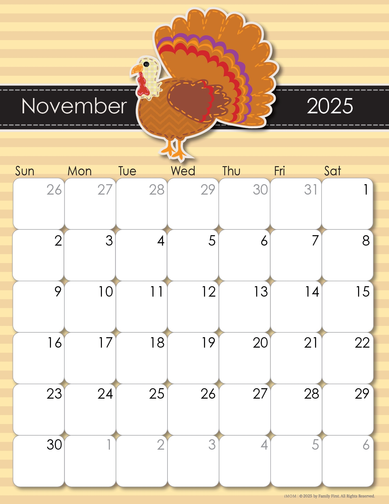 2025 Whimsical Printable Calendars For Moms IMOM