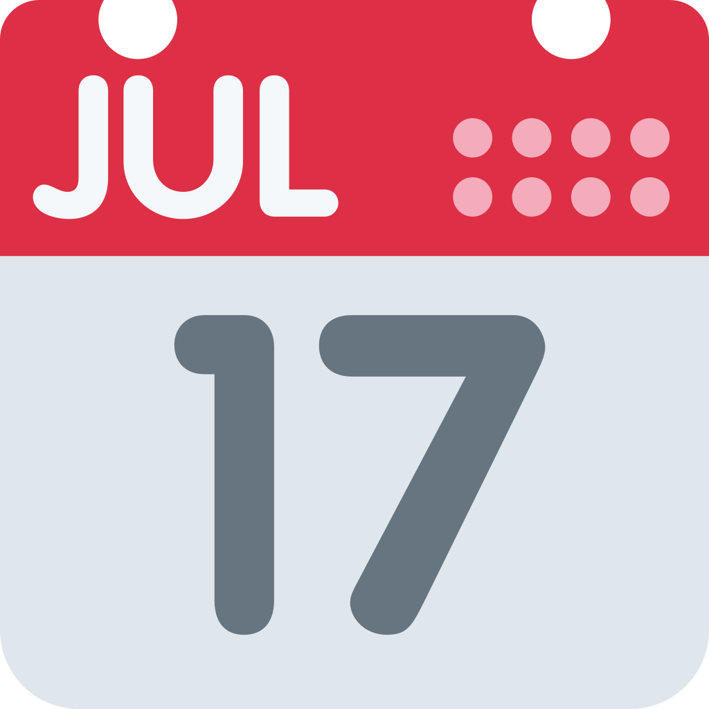 Calendar Emoji July 17 2025