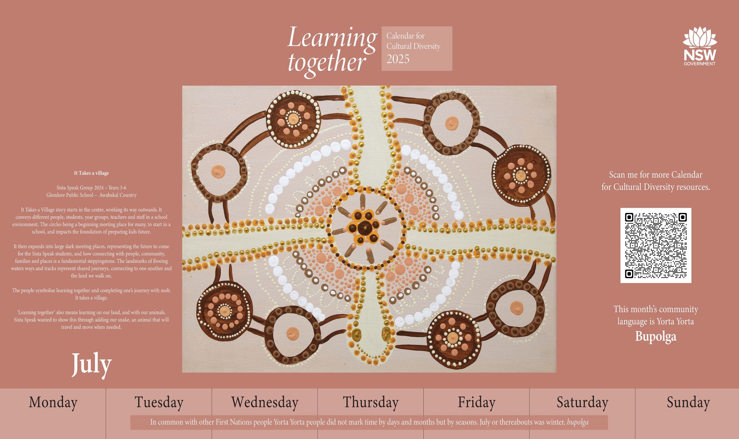 July Diversity Calendar 2025