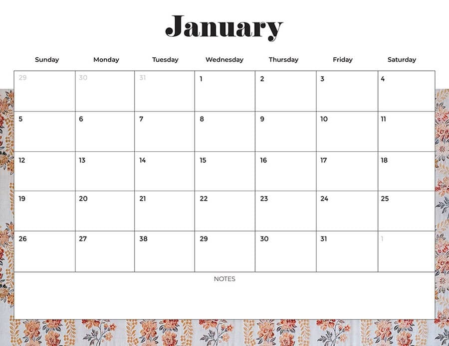 FREE 2025 Calendars 80 Beautiful U0026 Printable Options For You 