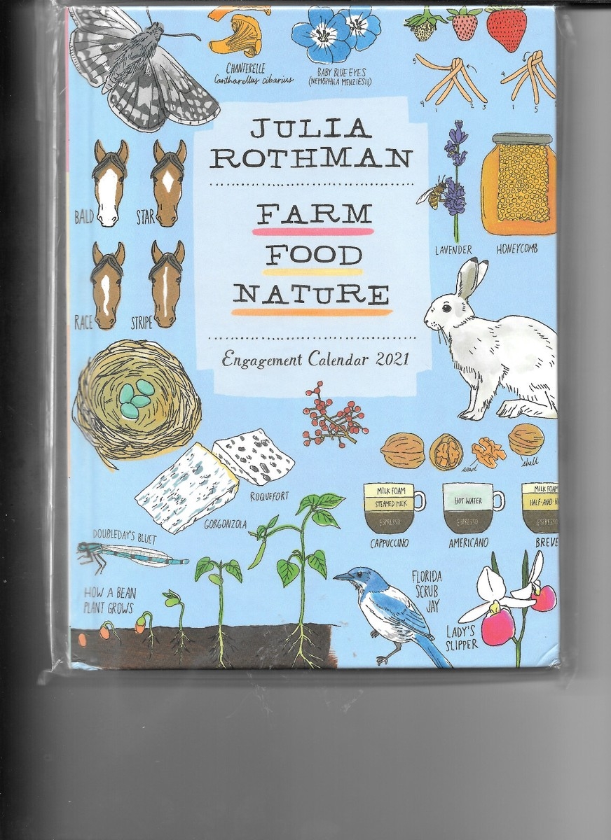 Julia Rothman Farm Food Nature Engagement Calendar 2021