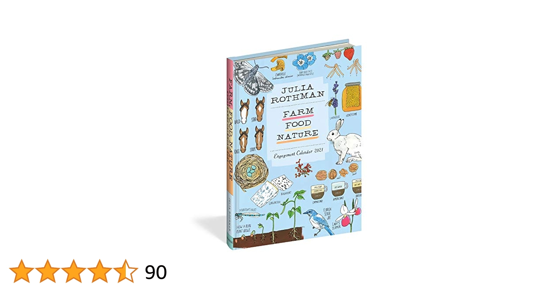 Julia Rothman Farm Food Nature Engagement Calendar 2021
