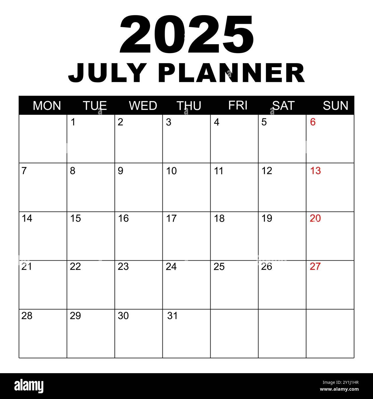 Let Me See The Calendar For July 2025