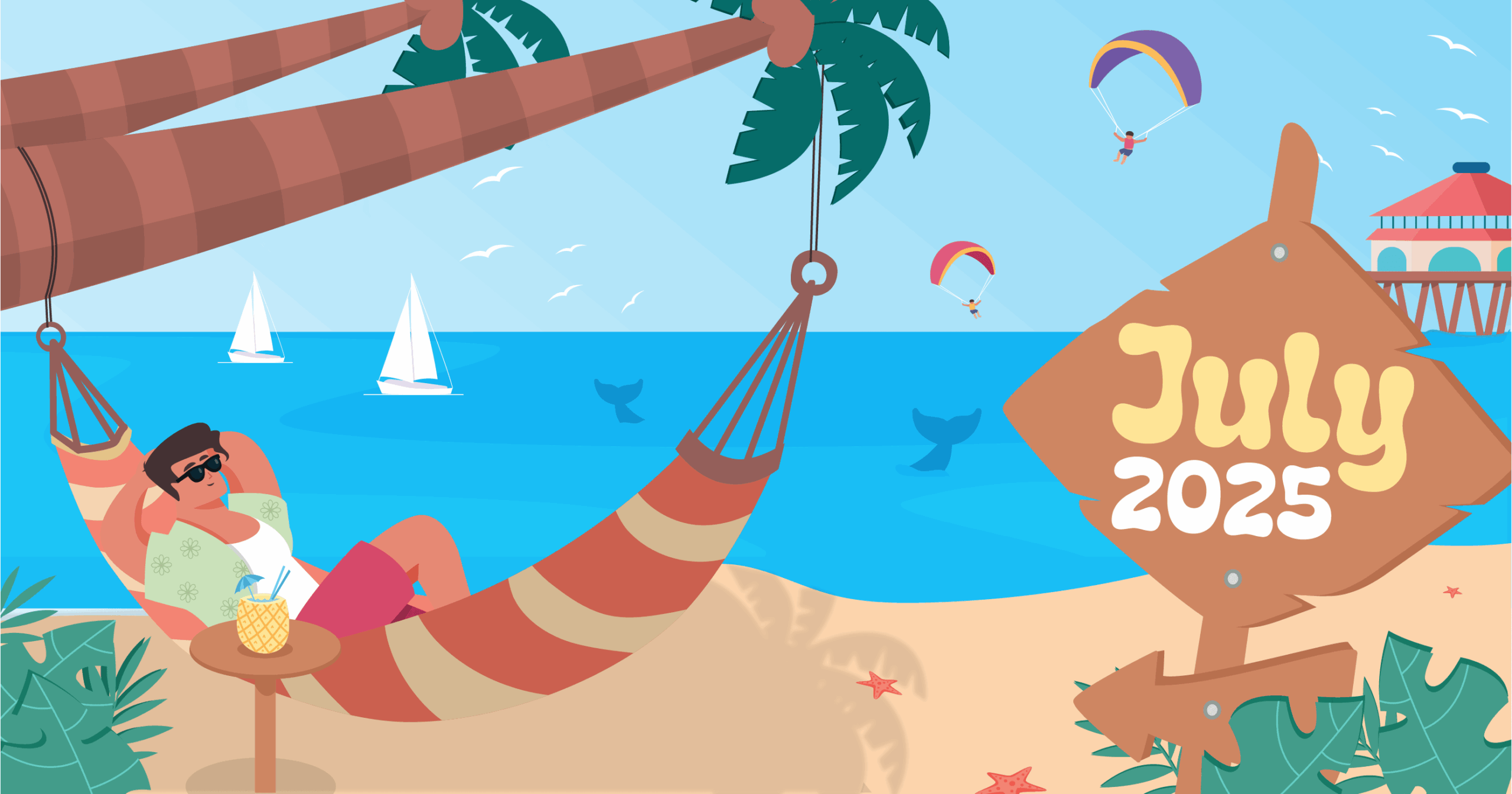 July Social Media Content Calendar 2025