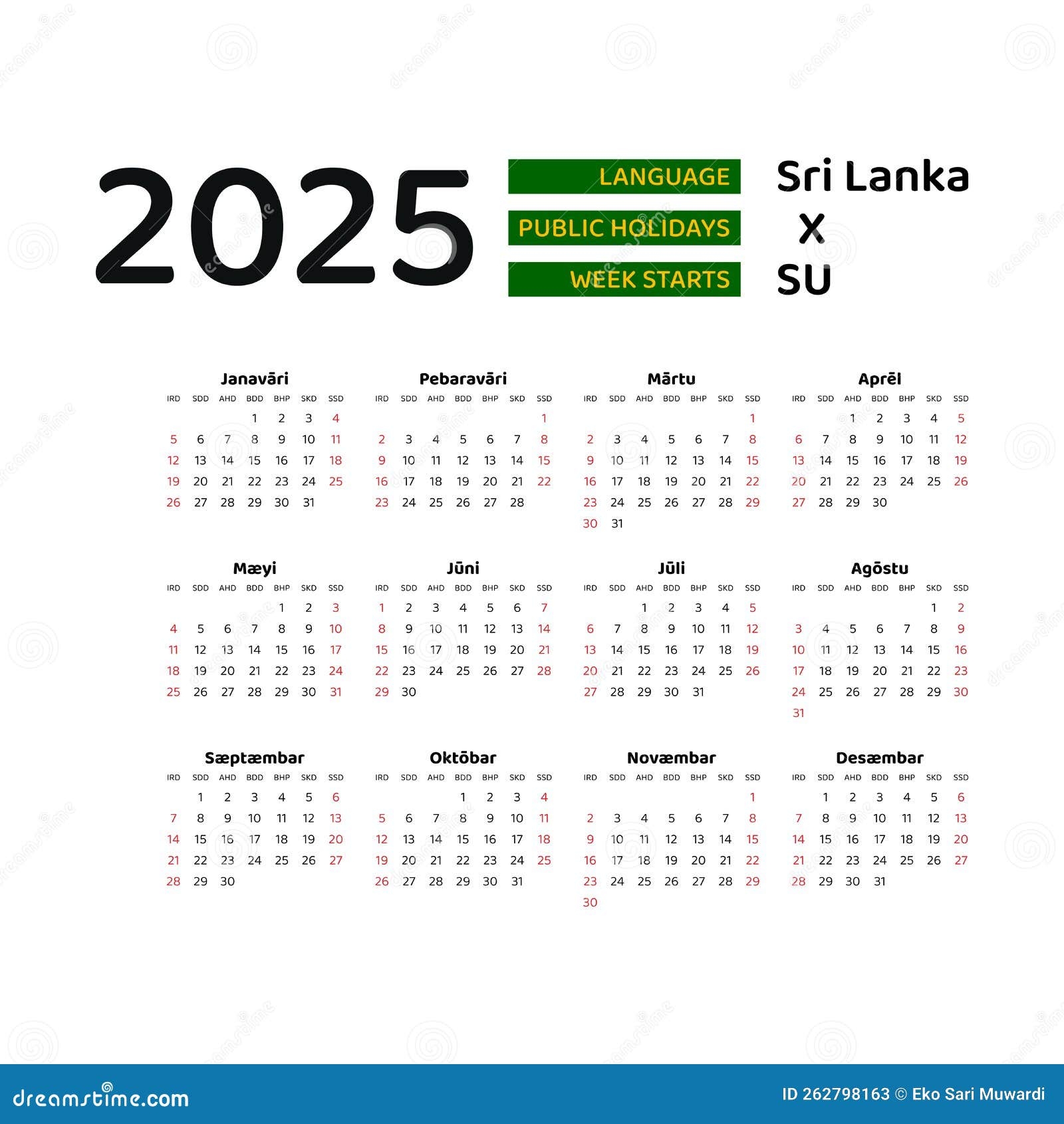 Lanka Calendar Stock Illustrations 47 Lanka Calendar Stock Illustrations Vectors U0026 Clipart Dreamstime