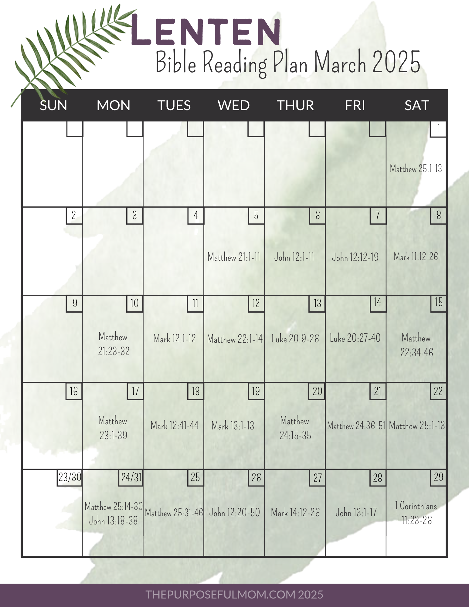 Lenten Printable Bundle