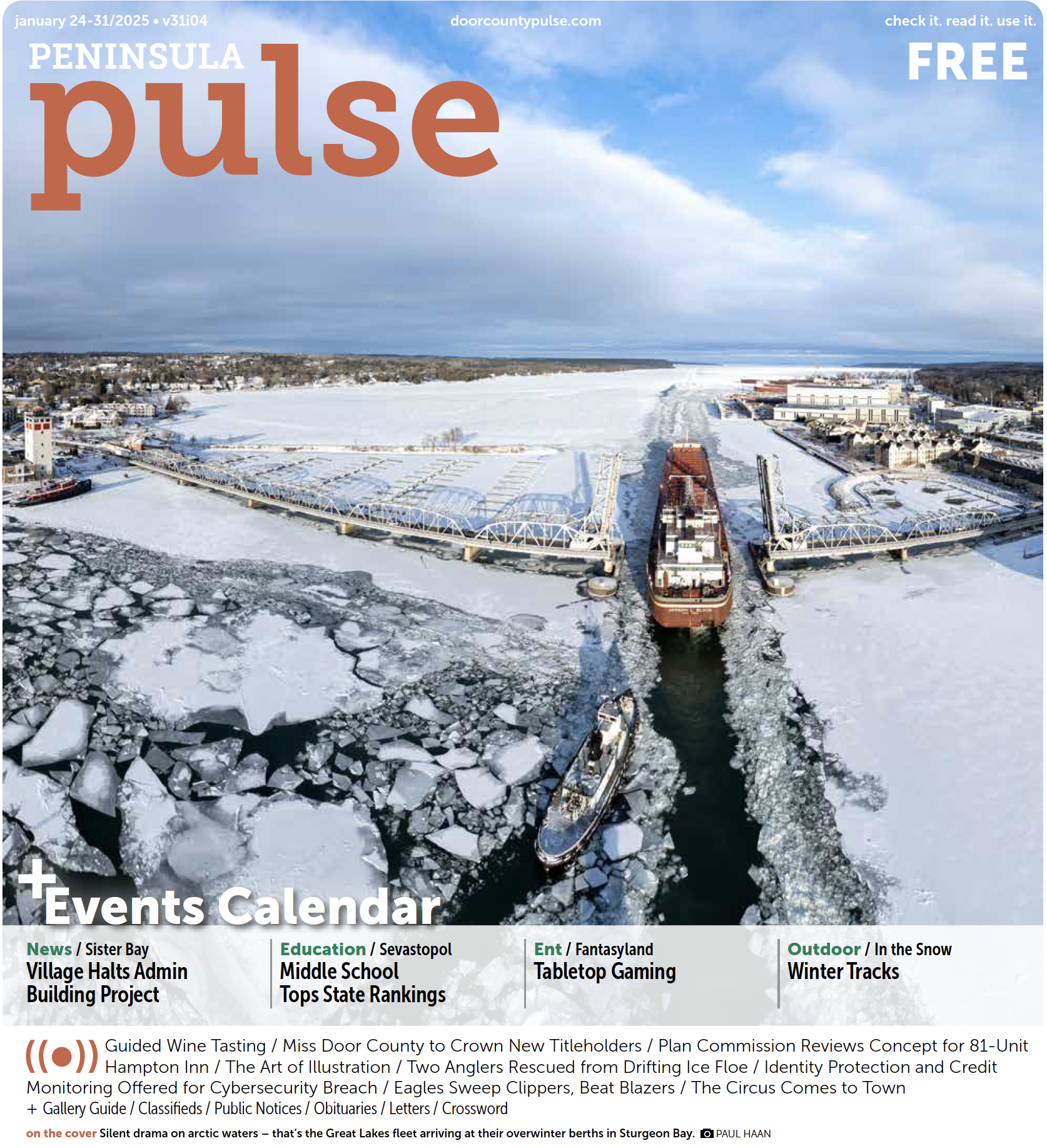 Peninsula Pulse January 24 31 2025 Door County Pulse