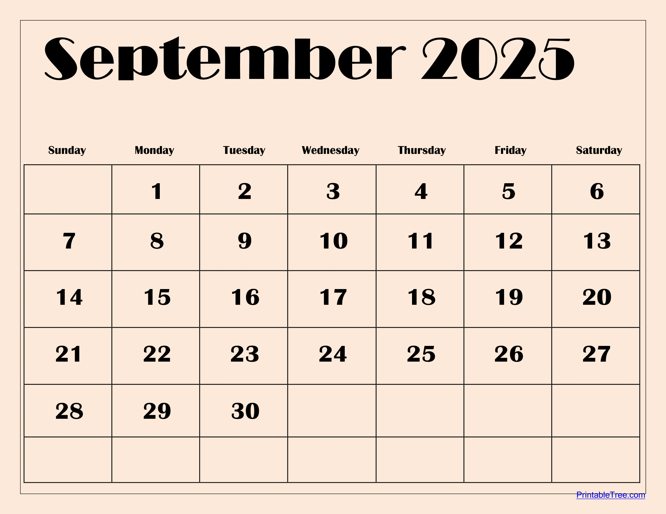 Holiday Calendar September 2025