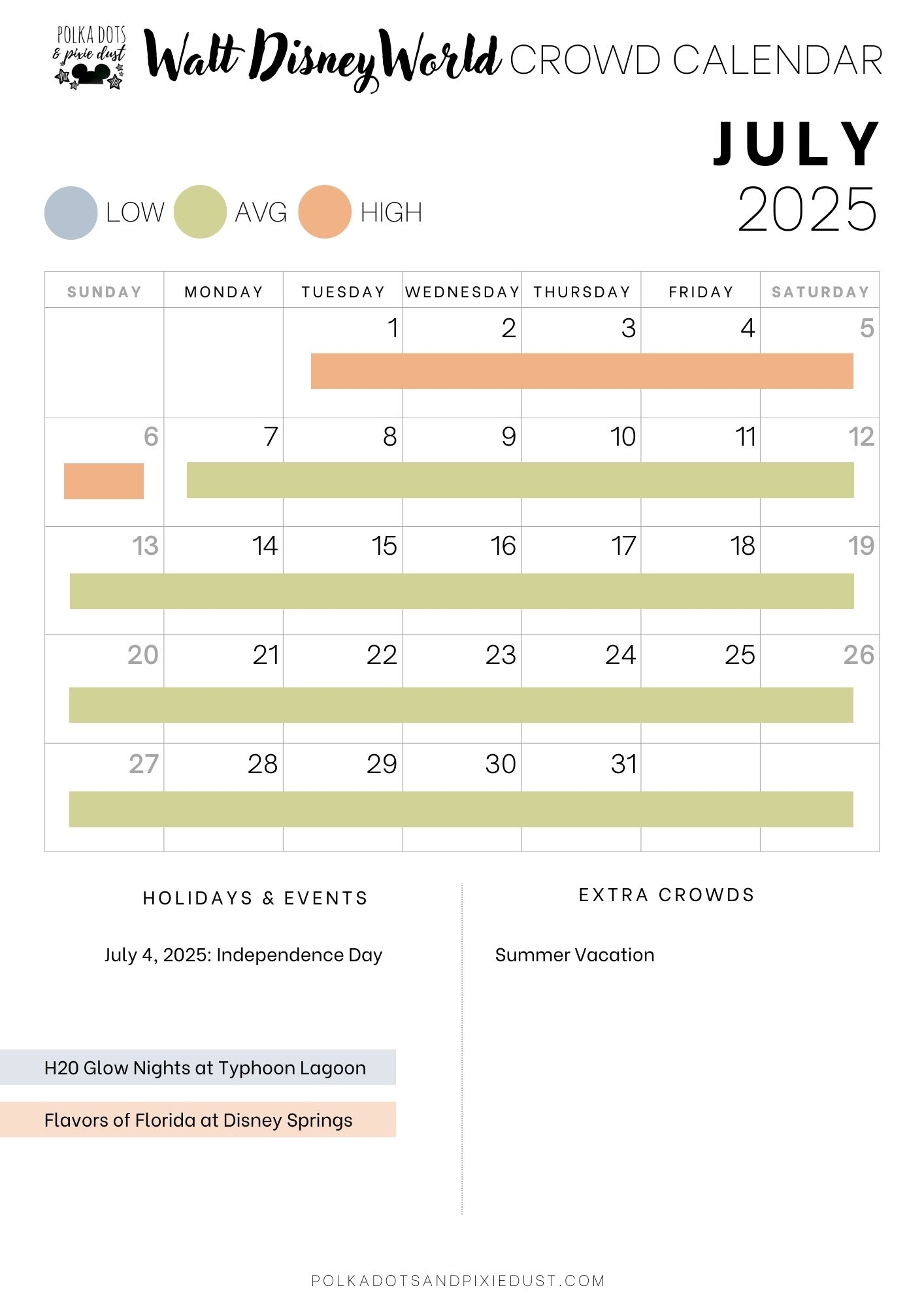 What Is The Best Time To Visit Disney World 